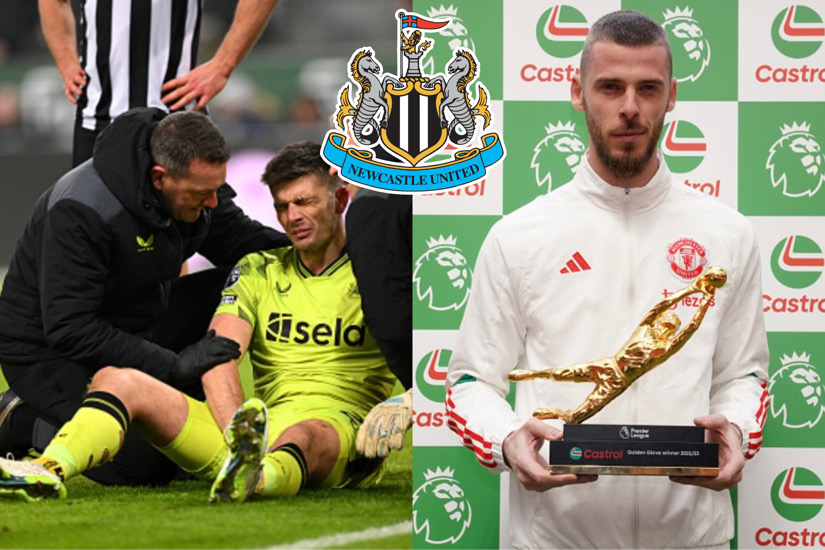 Newcastle Considers David De Gea As A Replacement For Injured Keeper Nick Pope