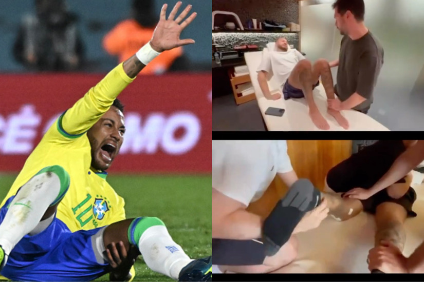 Neymar Shares Grueling Acl Injury Rehabilitation Journey On Social Media