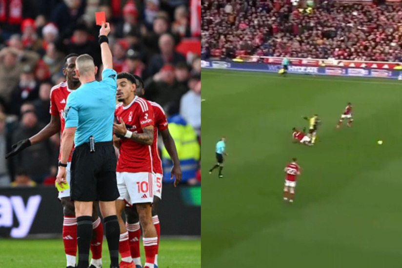 Outrage Over Referee's Decision: Willy Boly's Controversial Red Card Mars Nottingham Forest Vs. Bournemouth Clash