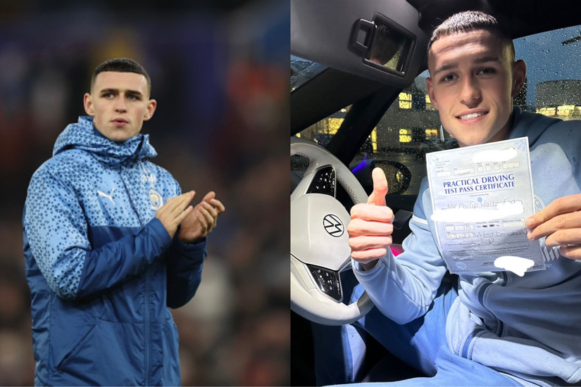 Phil Foden Delights Fans With Driving Test Victory, Surprises Many With Middle Name Revelation