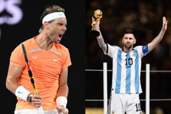 Rafael Nadal Shares A Happy Glimpse By Lionel Messi