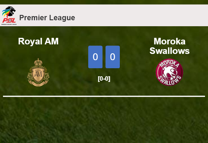 Royal AM draws 0-0 with Moroka Swallows on Saturday