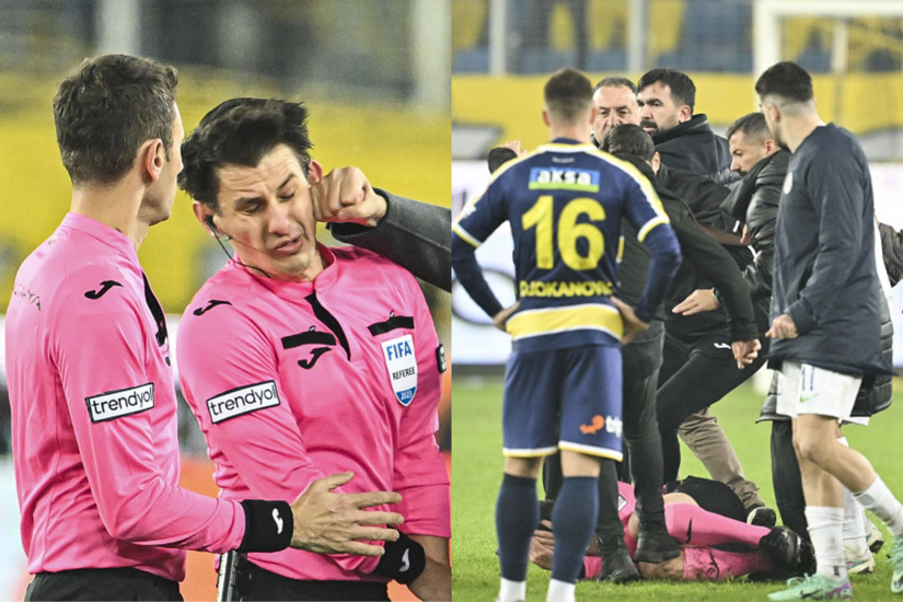 Turkish Super Lig Suspended Following Referee Assault