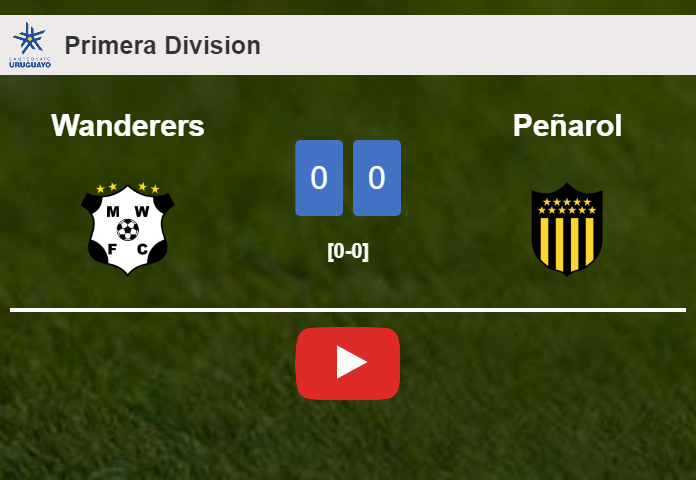 Wanderers draws 0-0 with Peñarol on Wednesday. HIGHLIGHTS
