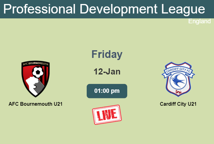 How to watch AFC Bournemouth U21 vs. Cardiff City U21 on live stream and at what time