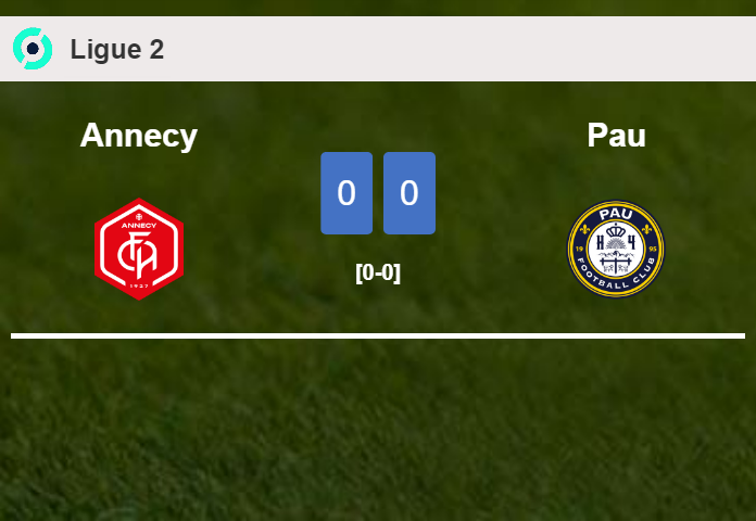Annecy draws 0-0 with Pau on Saturday