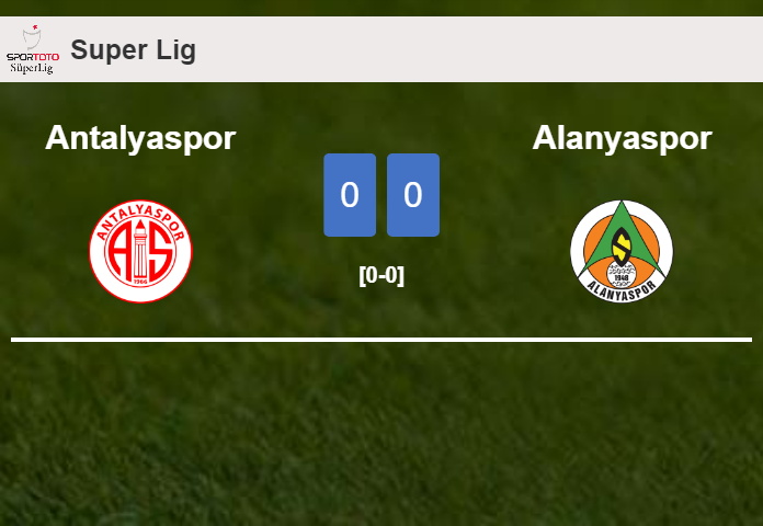 Antalyaspor draws 0-0 with Alanyaspor on Friday