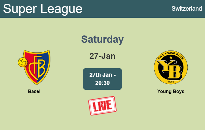 How to watch Basel vs. Young Boys on live stream and at what time