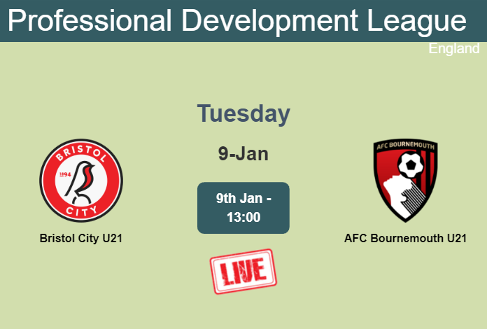 How to watch Bristol City U21 vs. AFC Bournemouth U21 on live stream and at what time