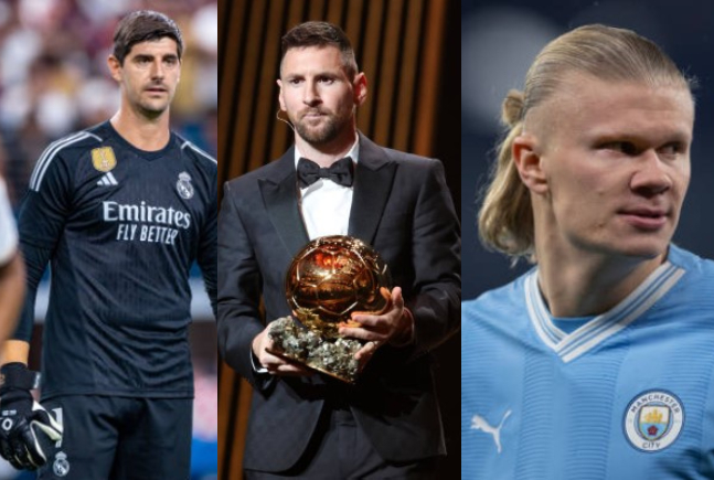 Courtois Said Erling Haaland Was More Deserving Than Messi For Ballon D'or