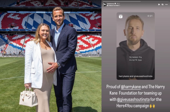 Harry Kane's Wife Shows Support To Harry Kane's Post
