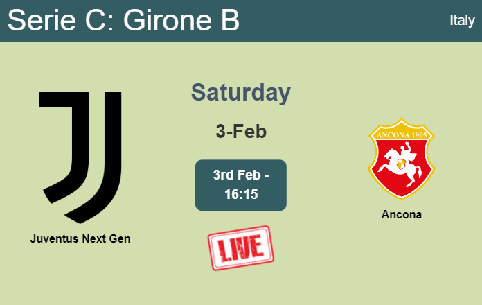 How to watch Juventus Next Gen vs. Ancona on live stream and at what time