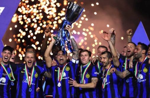 Lautaro Martinez Leads Inter To Supercoppa Win
