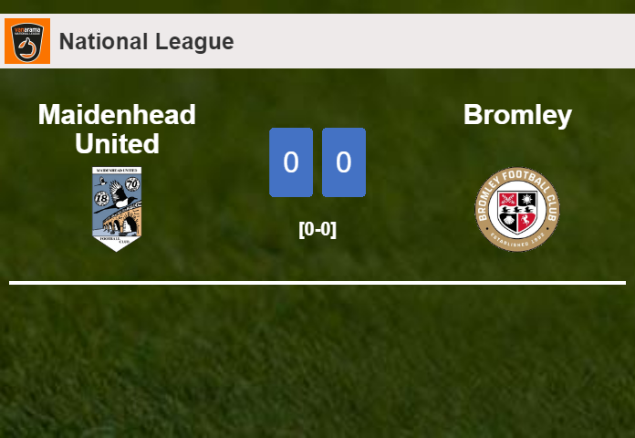 Maidenhead United stops Bromley with a 0-0 draw