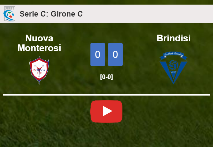 Nuova Monterosi draws 0-0 with Brindisi on Saturday. HIGHLIGHTS