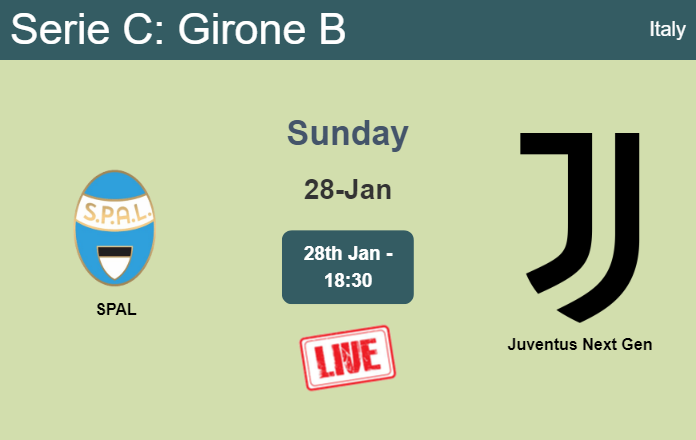 How to watch SPAL vs. Juventus Next Gen on live stream and at what time