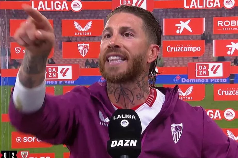 Sergio Ramos Fuses At Fans During Interview