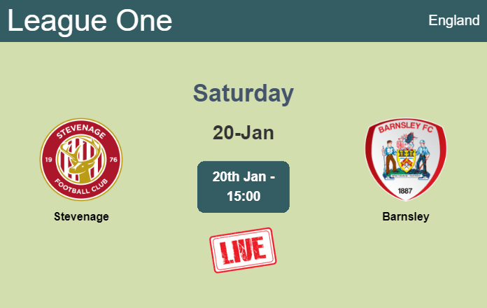 How to watch Stevenage vs. Barnsley on live stream and at what time