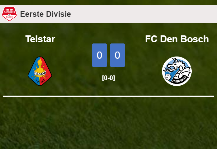 Telstar draws 0-0 with FC Den Bosch on Friday