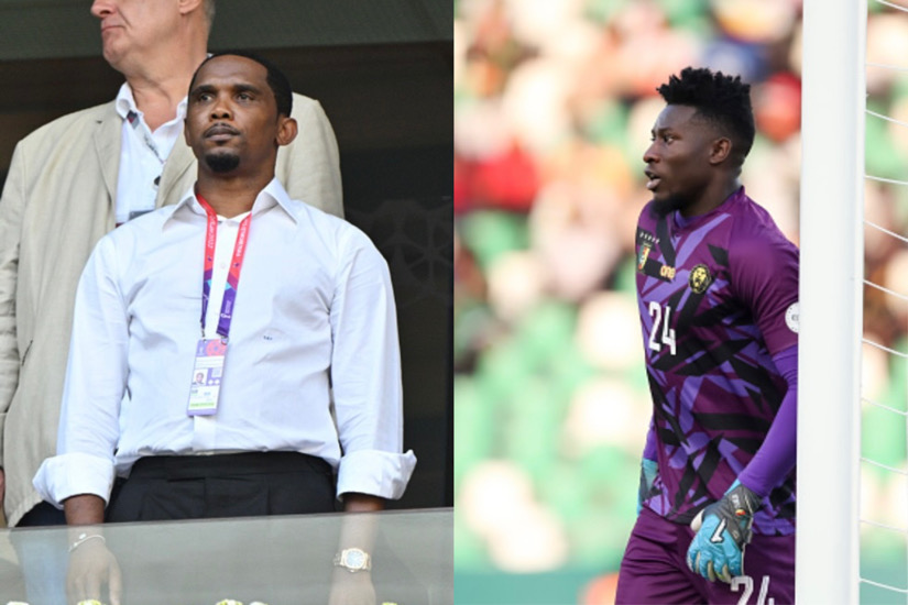The Ongoing Feud Between Andre Onana And Samuel Eto'o Casts A Shadow On Cameroon's Afcon Campaign
