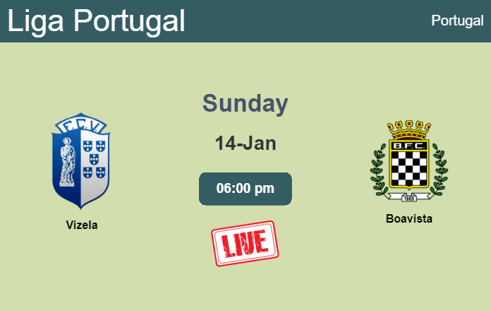 How to watch Vizela vs. Boavista on live stream and at what time