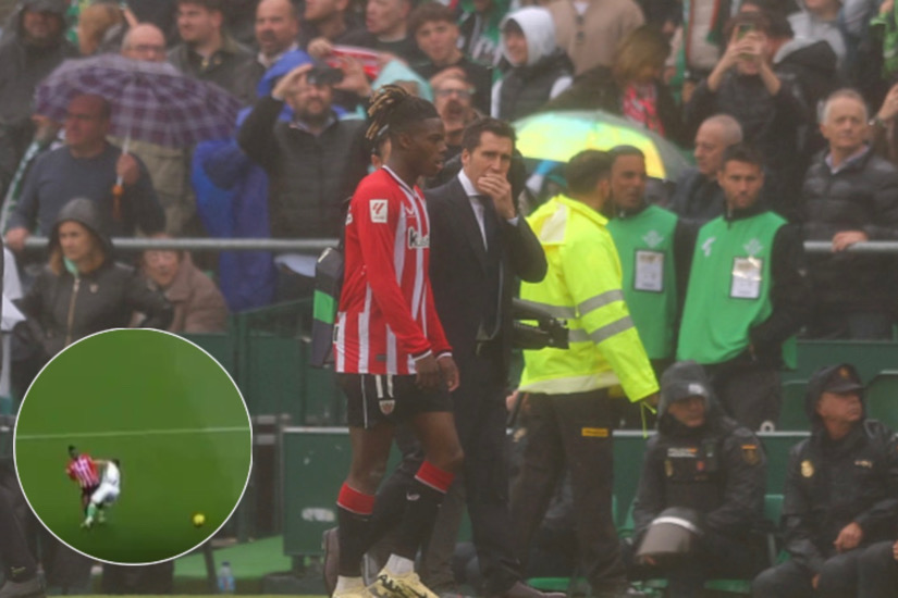 Athletic Bilbao's Nico Williams Sees Red In Bizarre Circumstances