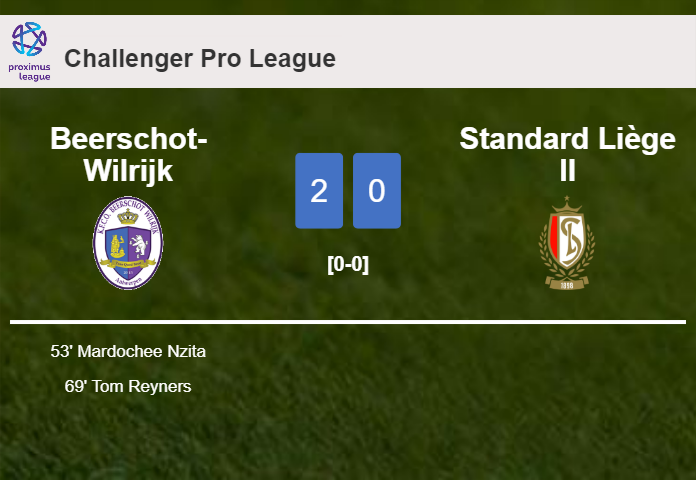Beerschot-Wilrijk surprises Standard Liège II with a 2-0 win