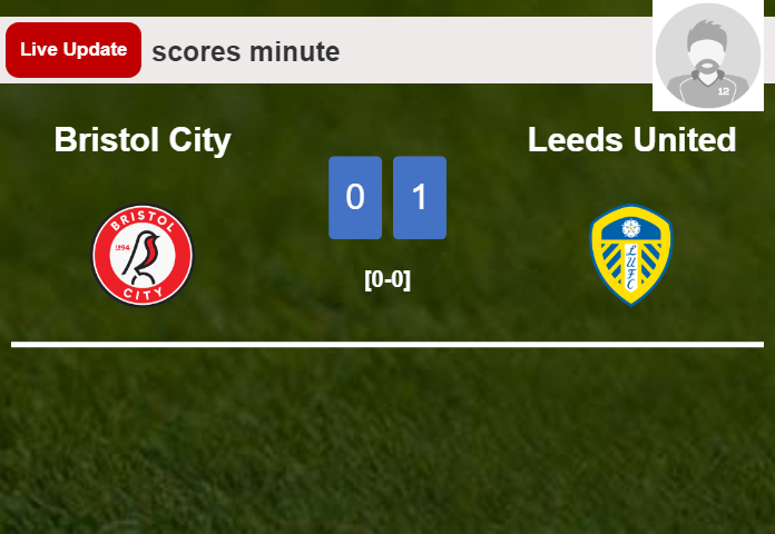 LIVE UPDATES. Leeds United leads Bristol City 1-0 after Wilfried Gnonto scored in the 48th minute