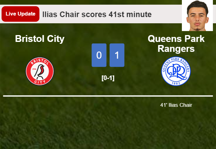 Bristol City vs Queens Park Rangers live updates: Ilias Chair scores opening goal in Championship match (0-1)