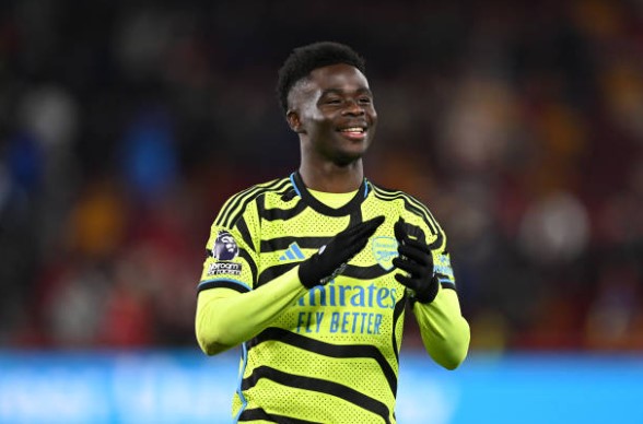 Bukayo Saka Feels Joyous After Reading Thank You Messages From Nigerian Kids