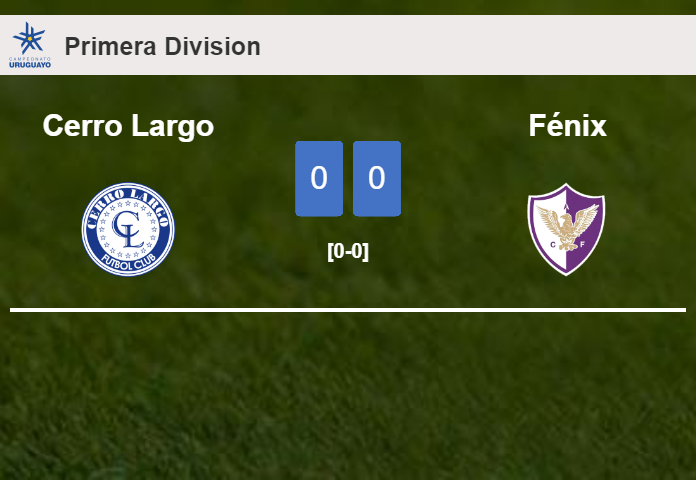 Cerro Largo draws 0-0 with Fénix on Sunday