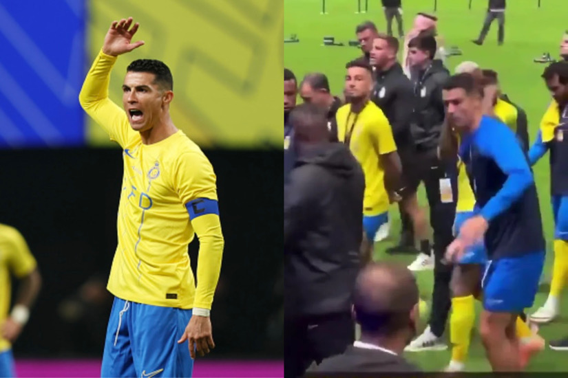 Cristiano Ronaldo's Reaction At Riyadh Seasons Cup Draws Attention