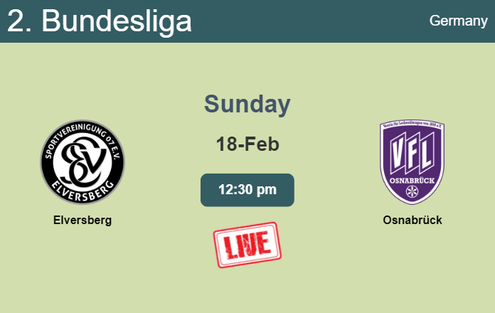 How to watch Elversberg vs. Osnabrück on live stream and at what time