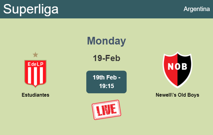 How to watch Estudiantes vs. Newell's Old Boys on live stream and at what time