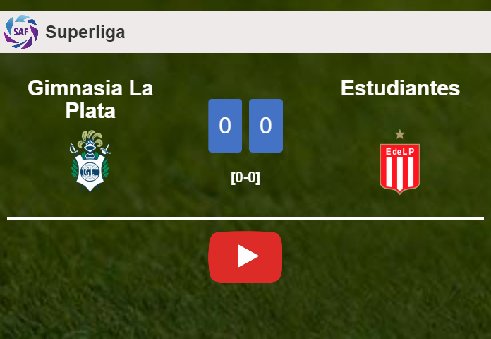 Gimnasia La Plata draws 0-0 with Estudiantes on Sunday. HIGHLIGHTS
