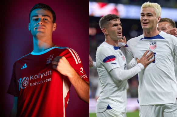 Gio Reyna Joins Nottingham Forest On Loan And Gets Support From Usa Skipper Christian Pulisic