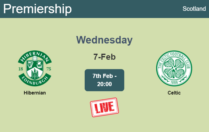 How to watch Hibernian vs. Celtic on live stream and at what time