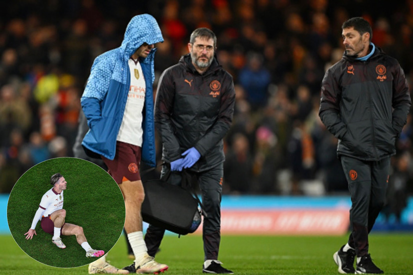 Jack Grealish Suffers Devastating Injury Blow In Manchester City's Fa Cup Clash With Luton