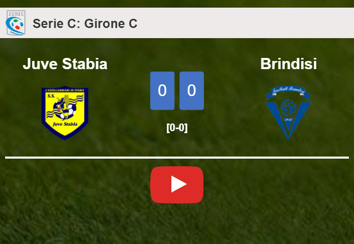 Brindisi stops Juve Stabia with a 0-0 draw. HIGHLIGHTS