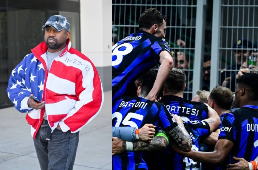 Kanye West Going To Attend Inter Milan Vs Atletico Madrid Champions League Match