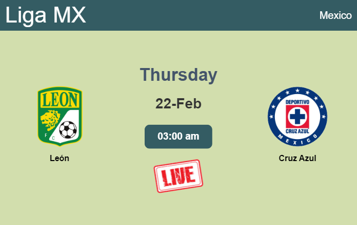 How to watch León vs. Cruz Azul on live stream and at what time