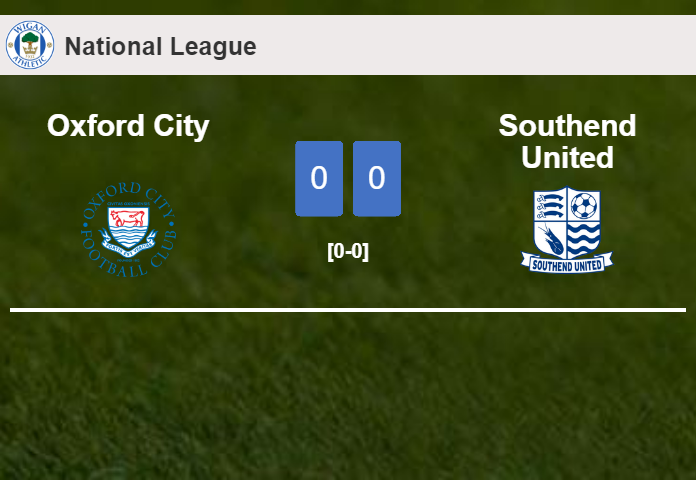 Oxford City draws 0-0 with Southend United on Saturday
