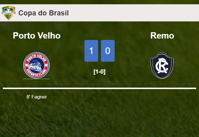 Porto Velho overcomes Remo 1-0 with a goal scored by Fagner