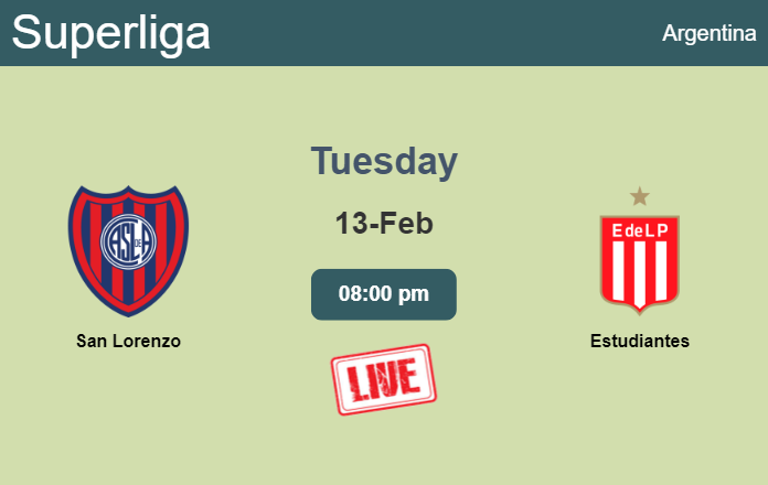 How to watch San Lorenzo vs. Estudiantes on live stream and at what time