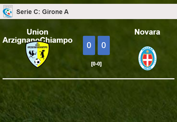 Union ArzignanoChiampo draws 0-0 with Novara on Saturday