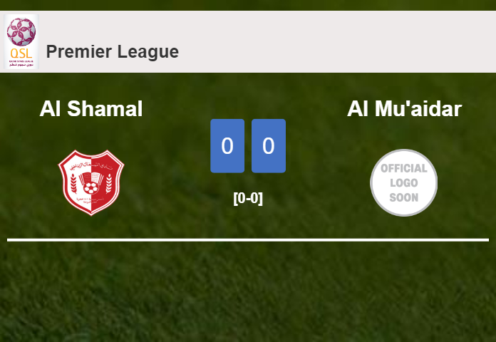 Al Shamal draws 0-0 with Al Mu'aidar on Thursday