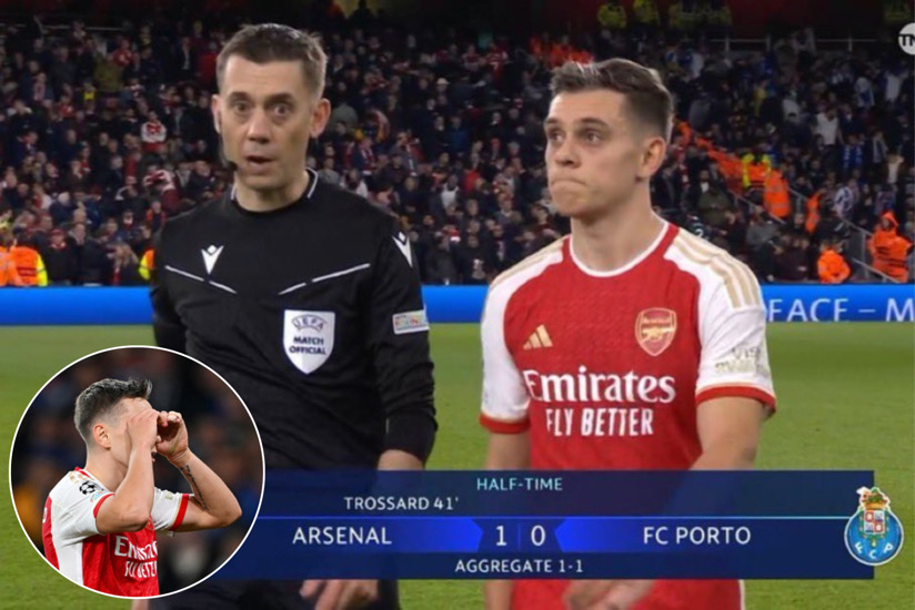 Arsenal Fans Amused By Referee's Resemblance To Leandro Trossard Ahead Of Porto Clash