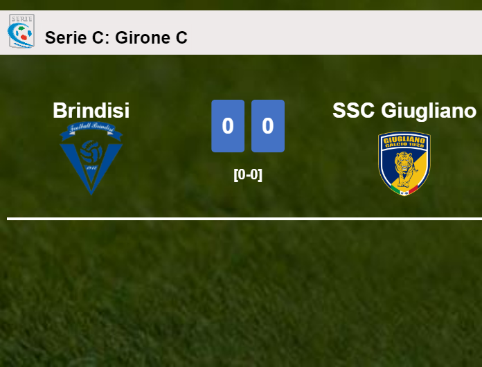 Brindisi stops SSC Giugliano with a 0-0 draw