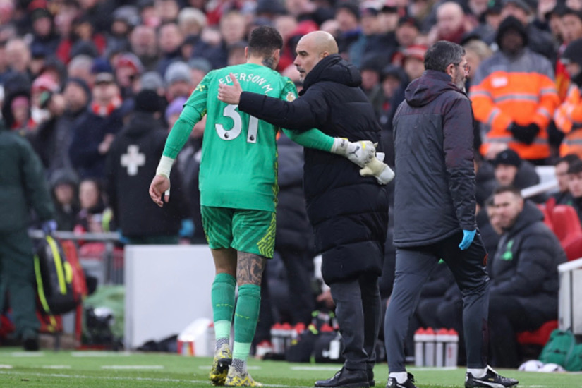 Ederson Faces Injury Concerns Ahead Of Manchester City's Key Matches