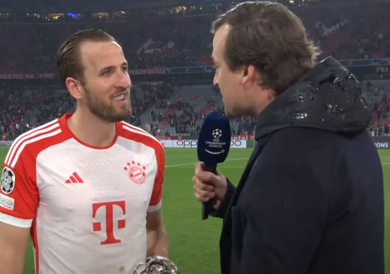 Harry Kane Reflects On A Good Night For Bayern